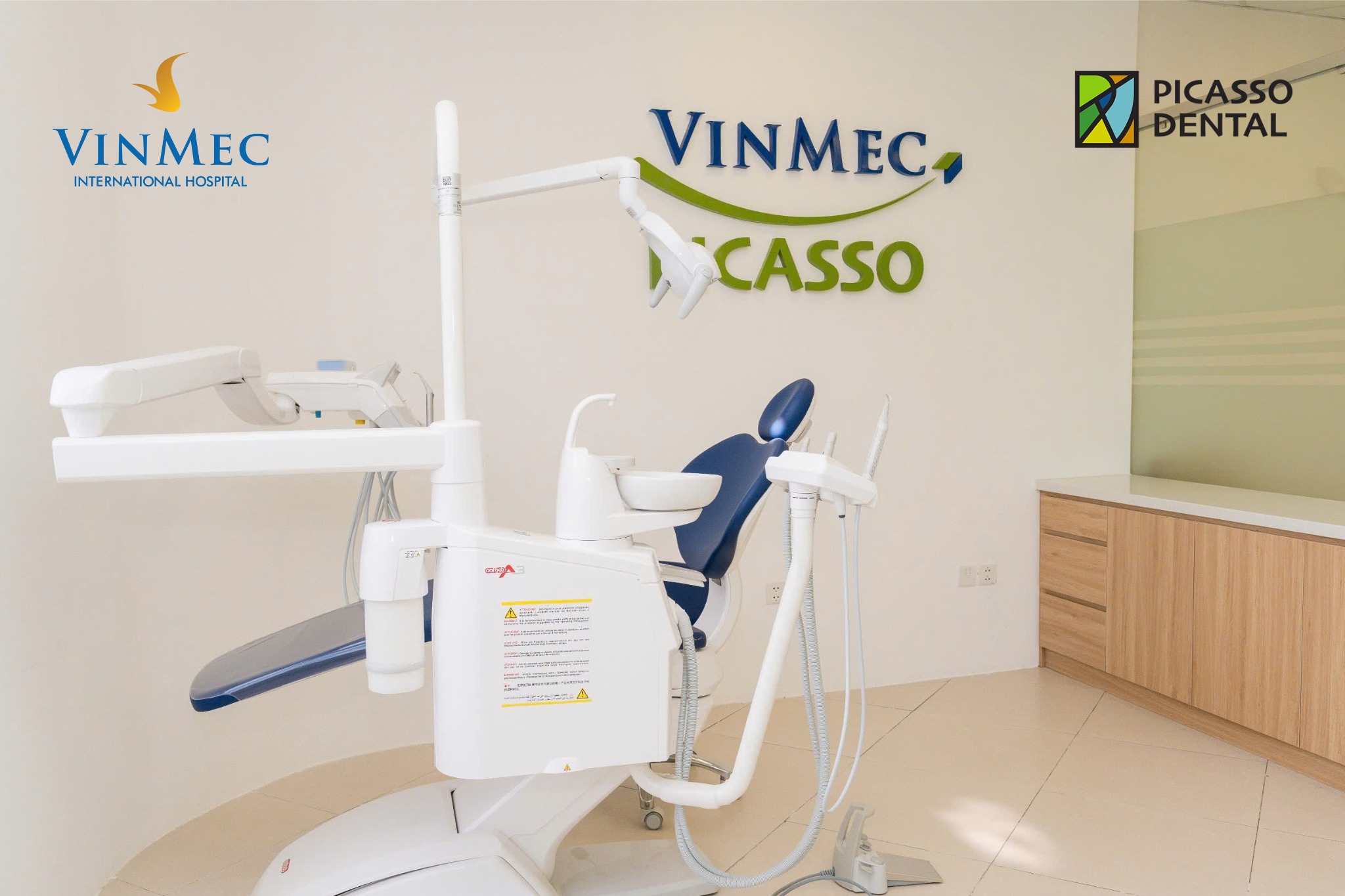 Trang thiết bị nha khoa hiện đại tại phòng khám