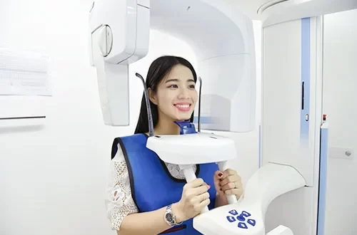 chụp phim trước khi niềng răng